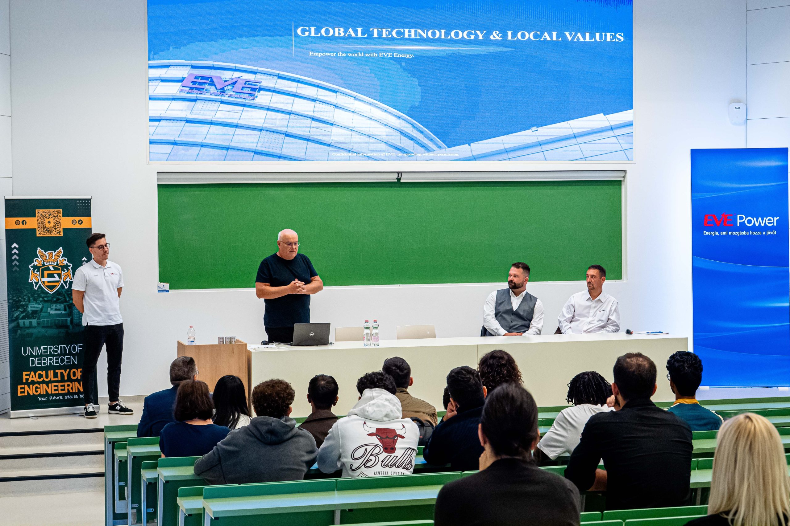 Strong interest in EVE battery technology course at the University of Debrecen
